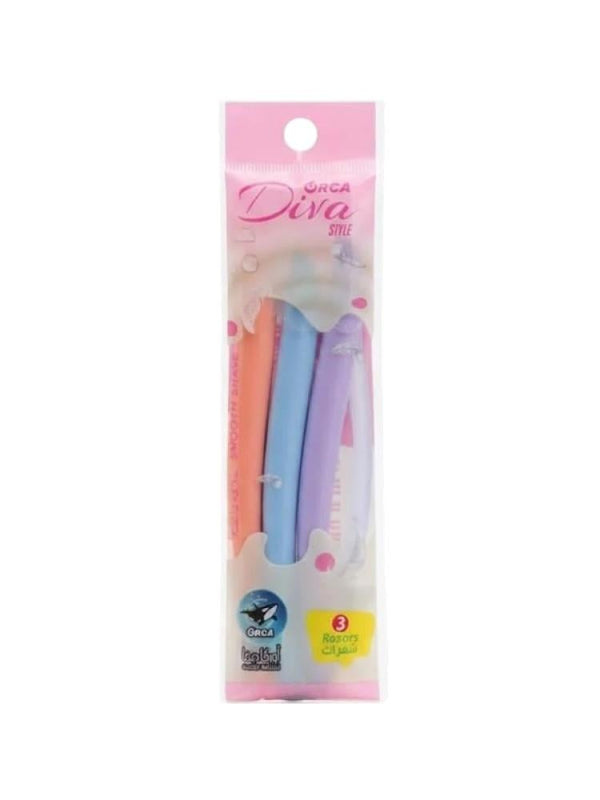 Orca Precision Eyebrow Razor - 3 Blades