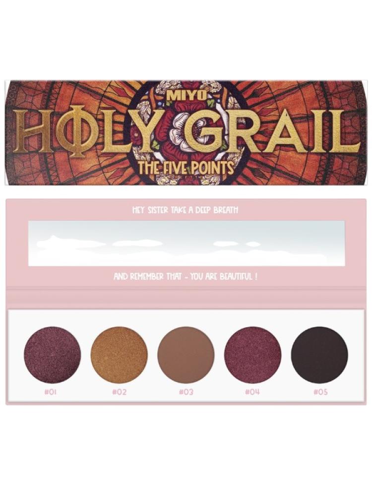 Miyo Five Points Eyeshadow Palette - Holy Grail | 16 Shades