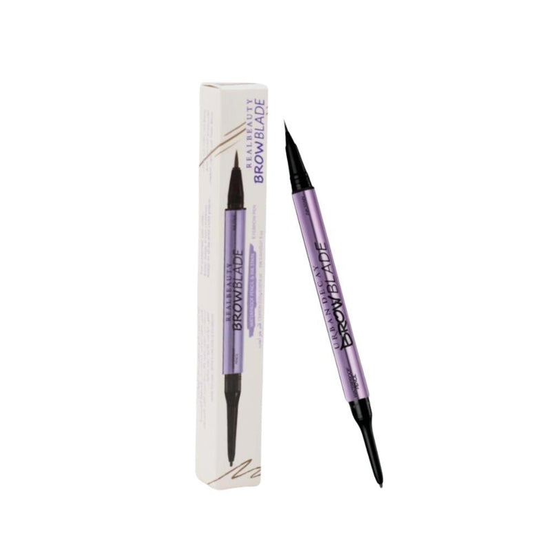 Real Beauty Dual-Use Liquid and Gel Eyebrow Pencil, 002 Dark Brown