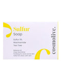 Cleansing Soap Sulfur 3% Niacinamide Tea Tree Oil Cosmolive 100g