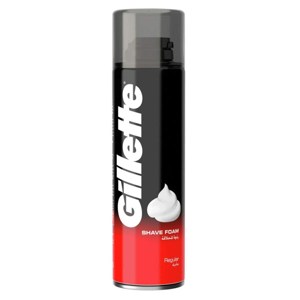 Regular Shaving Foam for Men Smooth Glide Sensitive Skin Gillette 200ml