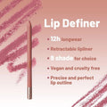 Good Morning Adios Waterproof Lip Liner Pen Matte Finish 07 Sandy Nude