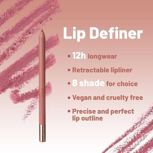Good Morning Adios Waterproof Lip Liner Pen Matte Finish 07 Sandy Nude