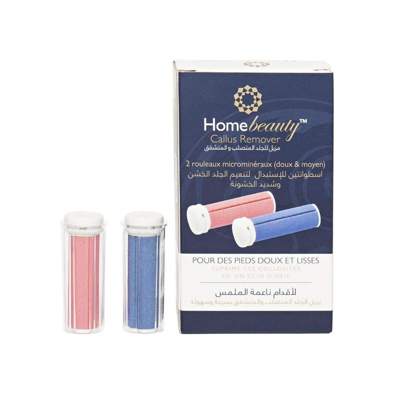 Home Beauty Foot Care Device Replacement Heads, Callus Remover, 2 Pieces