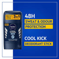 Deodorant Stick for Men Cool Kick Long-Lasting Nivea 50ml