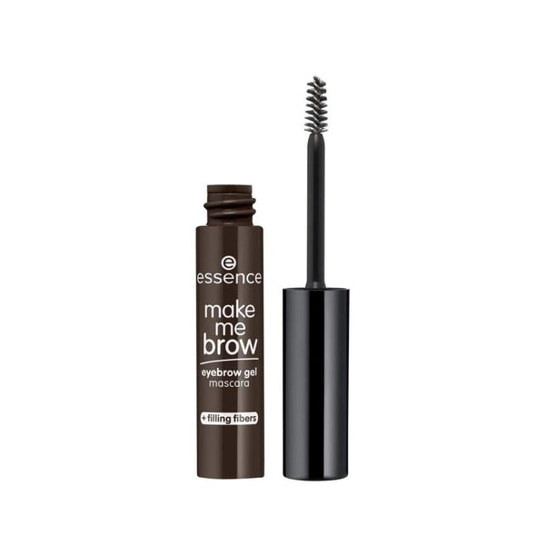 Essence Make Me Brow Gel Eyebrow Mascara Microfiber Formula Shade 06 Ebony