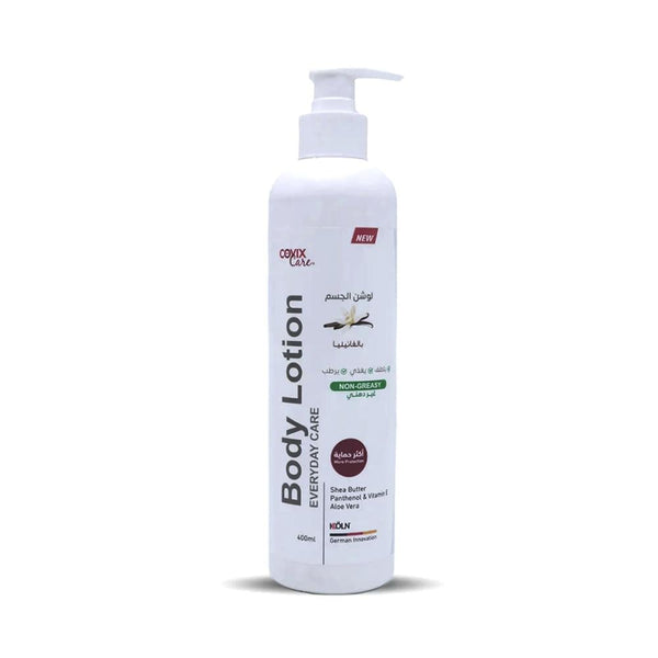 Covix Care Vanilla Body Lotion for Dry Skin, Moisturizing, 400ml
