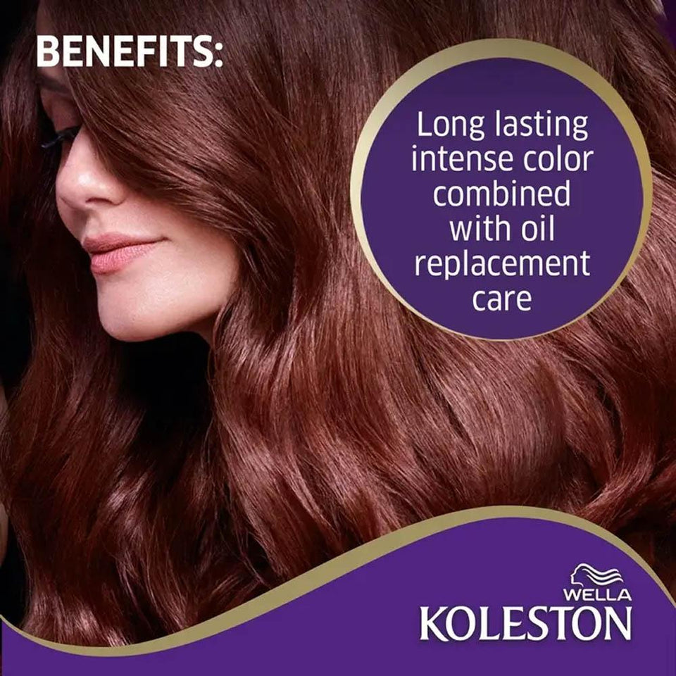 Wella Koleston Intense Hair Color Medium Ash Blonde Long-Lasting Coverage 307/1