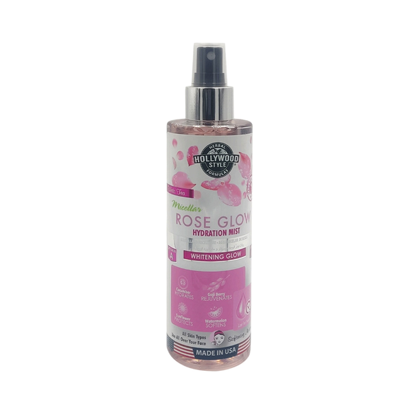 Hollywood Style Organic Rosewater Micellar Face Spray Toner 236ml