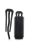 Salon System Hair Rollers with Clip - 5 Piece Black