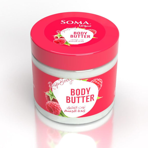 Body Shop Body Butter Raspberry Elasticity Boosting Cream Soma 350g