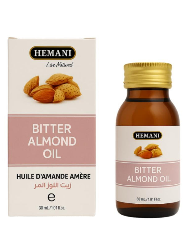 Hemani Bitter Almond Herbal Oil for Skin 30ml