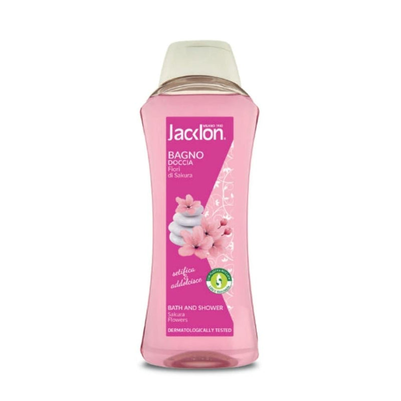 Shower Gel For Sensitive Skin Sakura Rose Moisturising Jacklon 1000ml