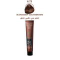 Dark Brown Hair Dye 6.73 Golden Blonde Permanent Gray Coverage Salvatore 60g