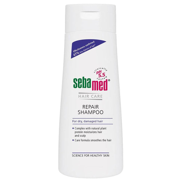 Shampoo Repair Dry Damaged Hair Strengthening Sebamed 200ml