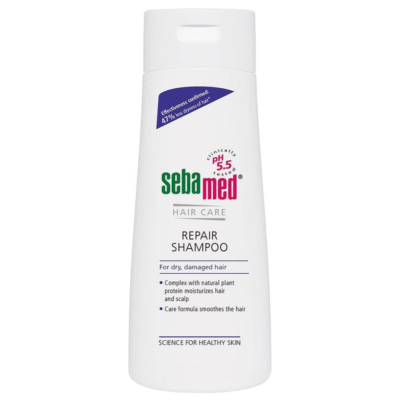 Shampoo Repair Dry Damaged Hair Strengthening Sebamed 200ml