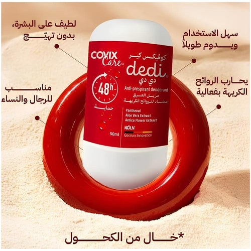 48H Protection DD Roll-On Deodorant Long-Lasting Freshness Kofix Care 50ml