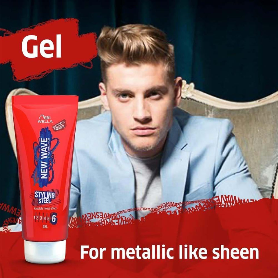 Wella Styling Hair Gel Strong Hold for All Hair Types 200ml