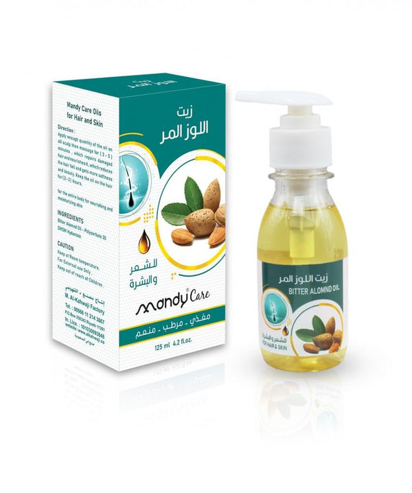 Bitter Almond Oil Face And Hair Nourisher Best Almond Oil Mandy Care 125ml
