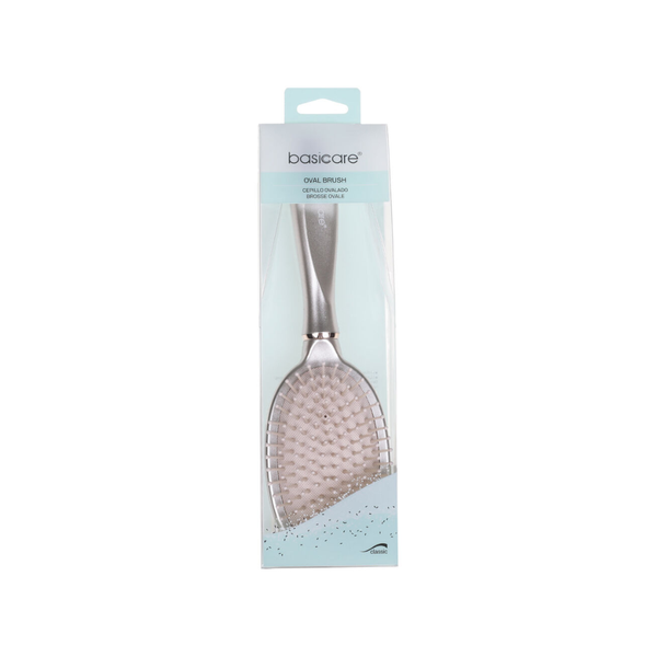 Bisk Care Detangling Hairbrush, Ergonomic Styling Brush, All Hair Types