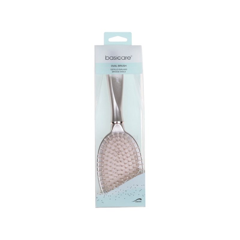 Bisk Care Detangling Hairbrush, Ergonomic Styling Brush, All Hair Types