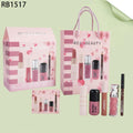 Real Beauty 5-Piece Lip and Cheek Makeup Set with Matte Lipstick
