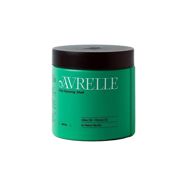 Avrelle Olive Oil and Watercress Oil Hair Mask, 500ml, For Damaged and Dry Hair