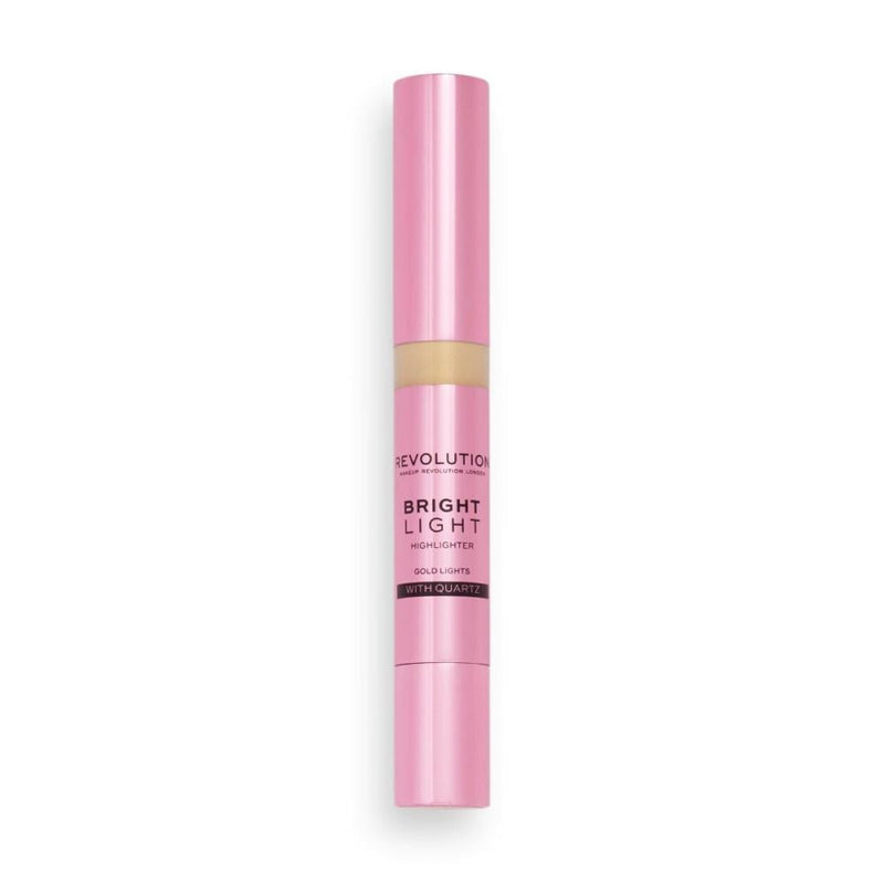Revolution Liquid Highlighter Bright Light Gold Lights 15ml