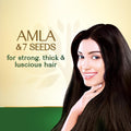 Best Hair Oil Amla & 7 Herbal Seeds for Strong Thick Hair Herbs India 280ml