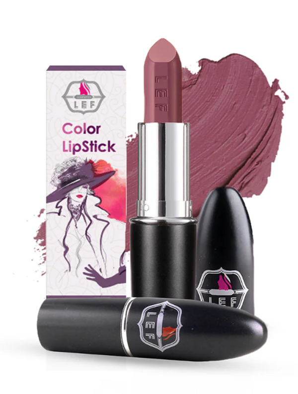 Best Lipstick Color For Fair Skin Creamy Hydrating Formula LEF COSMETIC 4g