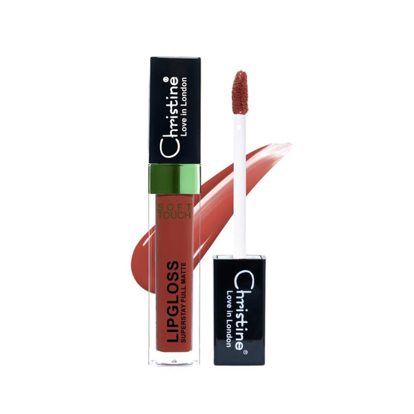 Christine Soft Touch Matte Liquid Lipstick in Shade 14 - 12-Hour Wear, Waterproof