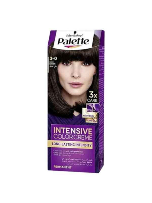 Palette Intense Hair Dye 3 Dark Brown - 50 ml