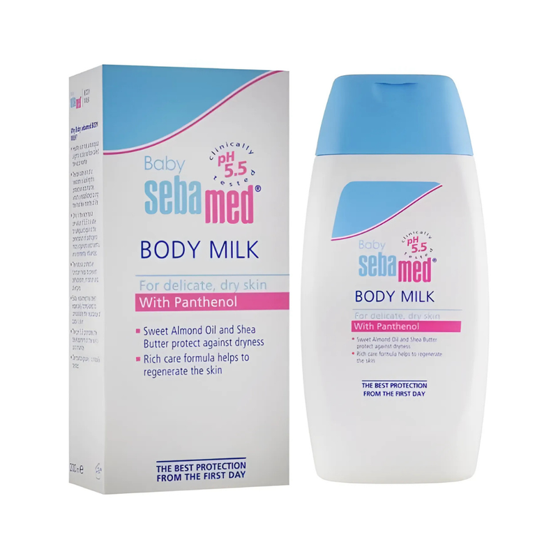 Sebamed Body Milk Lotion pH 5.5 Baby Skincare 200ml