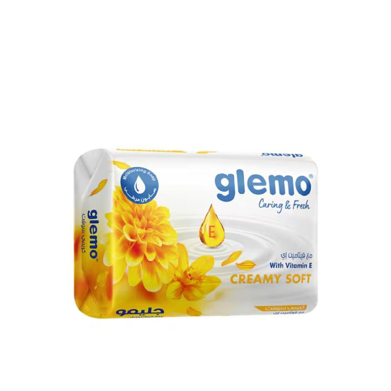 Glemo Creamy Soap Vitamin E Moisturizing Cleansing Bar 70g