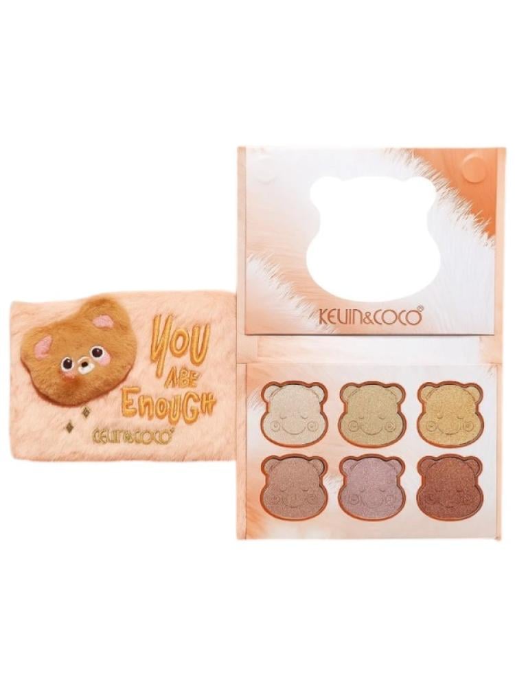 Kevin & Coco Face Illuminator Palette - 6 Shades - 22.8g