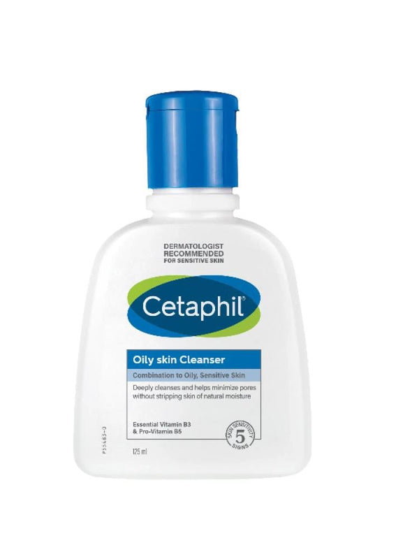 Face Cleanser for Oily Sensitive Skin Niacinamide Cetaphil 125ml