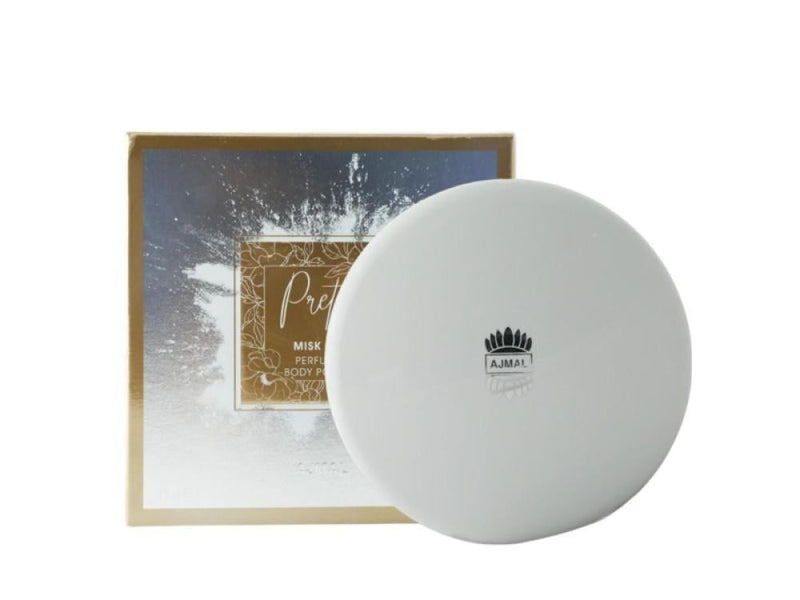 Ajmal Pretty Body Powder for Women Musk Al Aroosa Scent 75 gm