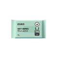 Wet Wipes Refreshing Unscented Alcohol-Free Zoro 8x8 Wipes
