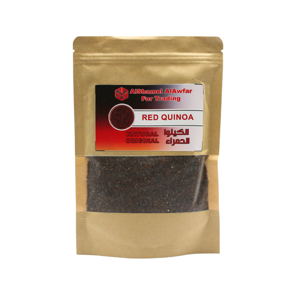 Al Shamel Al Awfer Organic Red Quinoa Seeds, Plant-Based Protein, 250g