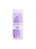 Hair System Purple Hairbrush Set 3 Pieces