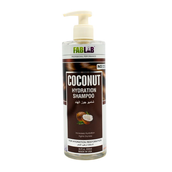 Coconut Nourishing Shampoo Moisture and Shine 450ml FabLab