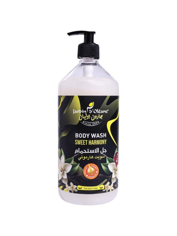 Hydrating Shower Gel Argan Oil Sweet Harmony Garden Olian 1L
