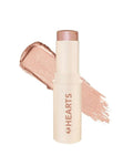 Hearts Dewy Stick Highlighter - Creamy Formula for Natural Glow - 8g