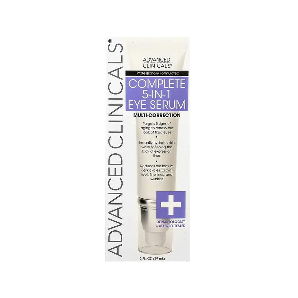 Advanced Clinicals Anti-Aging Multi-Correcting Serum for Face 59ml