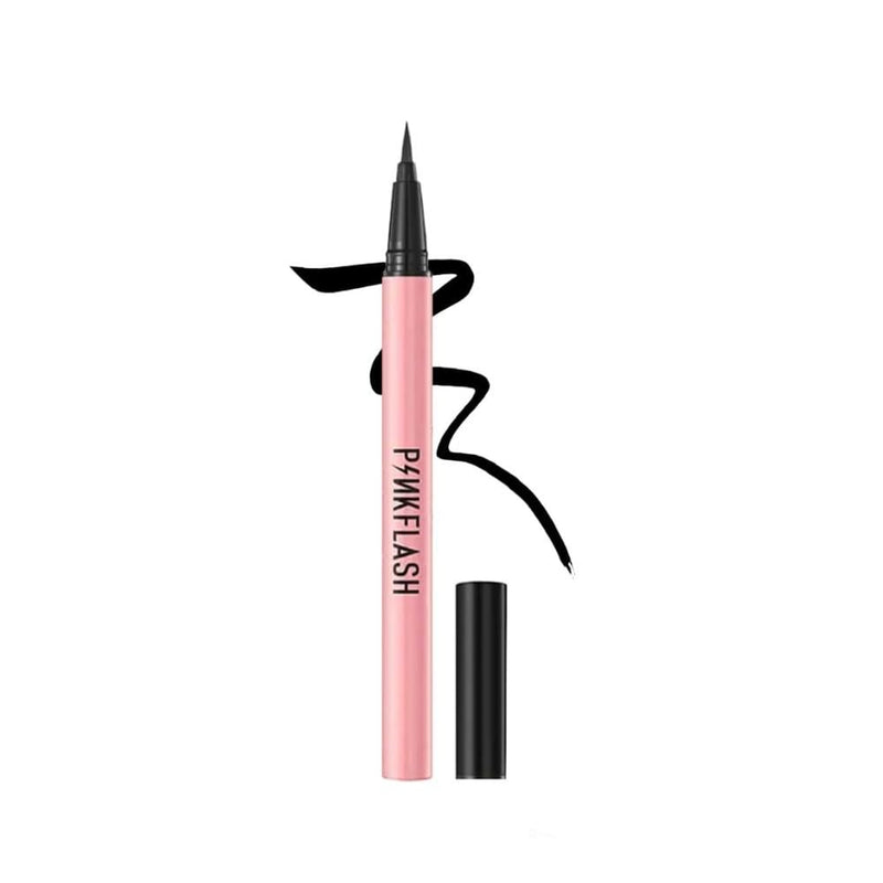 Pink Flash Liquid Eyeliner Pencil, B01 Matte Black, Waterproof