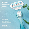 Gillette Venus Smooth Aloe Vera Hair Removal Razor for Women