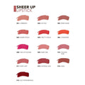 Flormar Sheer Up Lipstick, Oil-Infused, Glossy Finish, 010 Thulian Pink