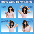 Batiste Hydrating Dry Shampoo for Normal & Dry Hair - 200 ml