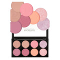 Pierre Cardin Professional 8-Color Powder Blush Palette 206, Blendable