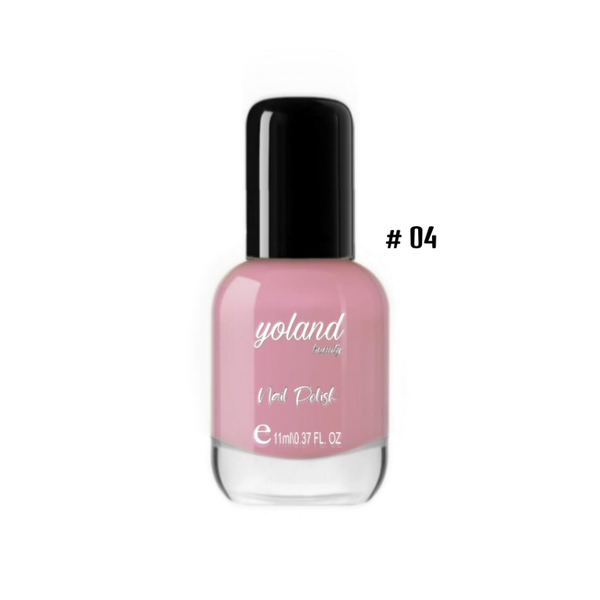 Yolande Beauty Nail Polish 04 Quick-Drying Glossy Finish 12ml